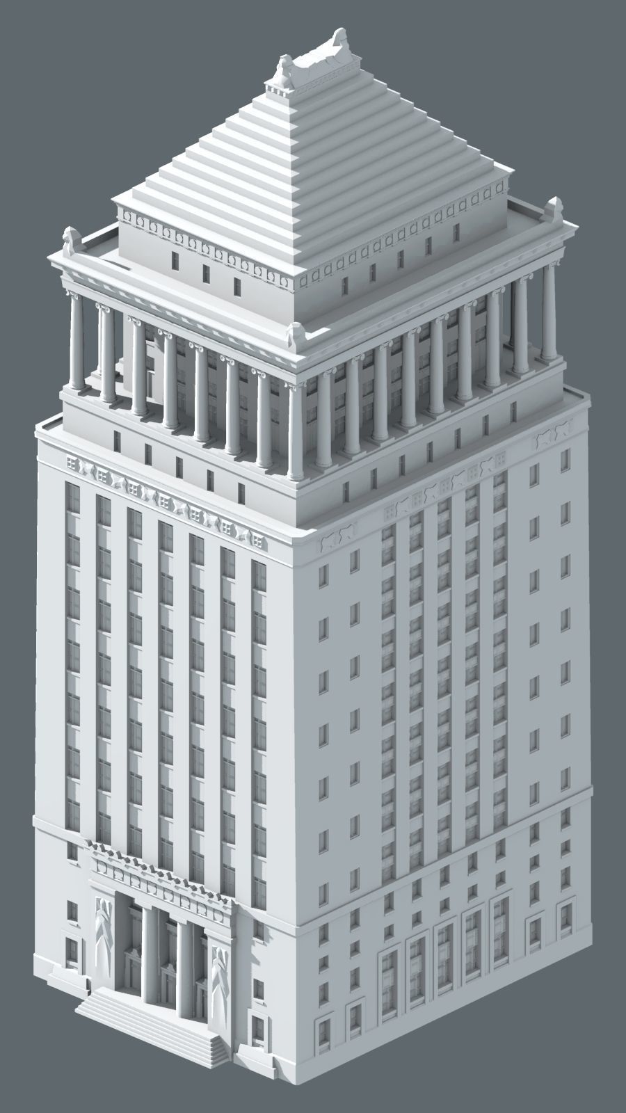 Historic St Louis Collection 3D print model_12
