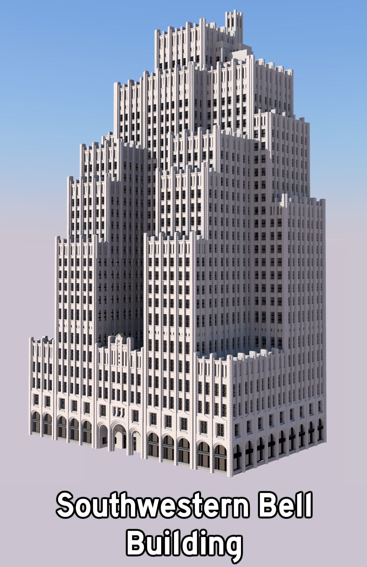 Historic St Louis Collection 3D print model_7