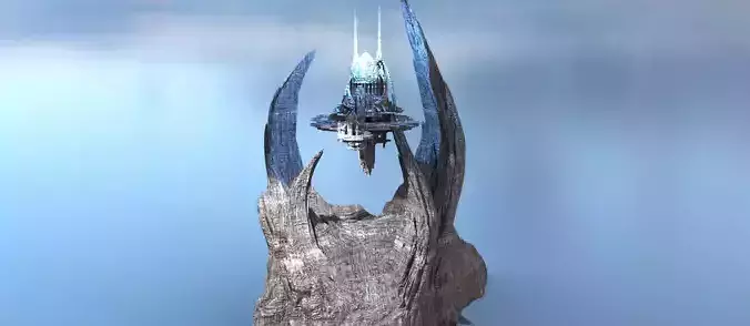 Aster Grand Ocean Sci Fi shards 3