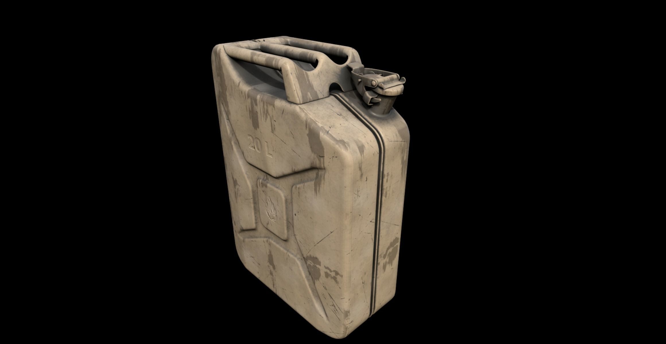Jerry Can 3D model_2