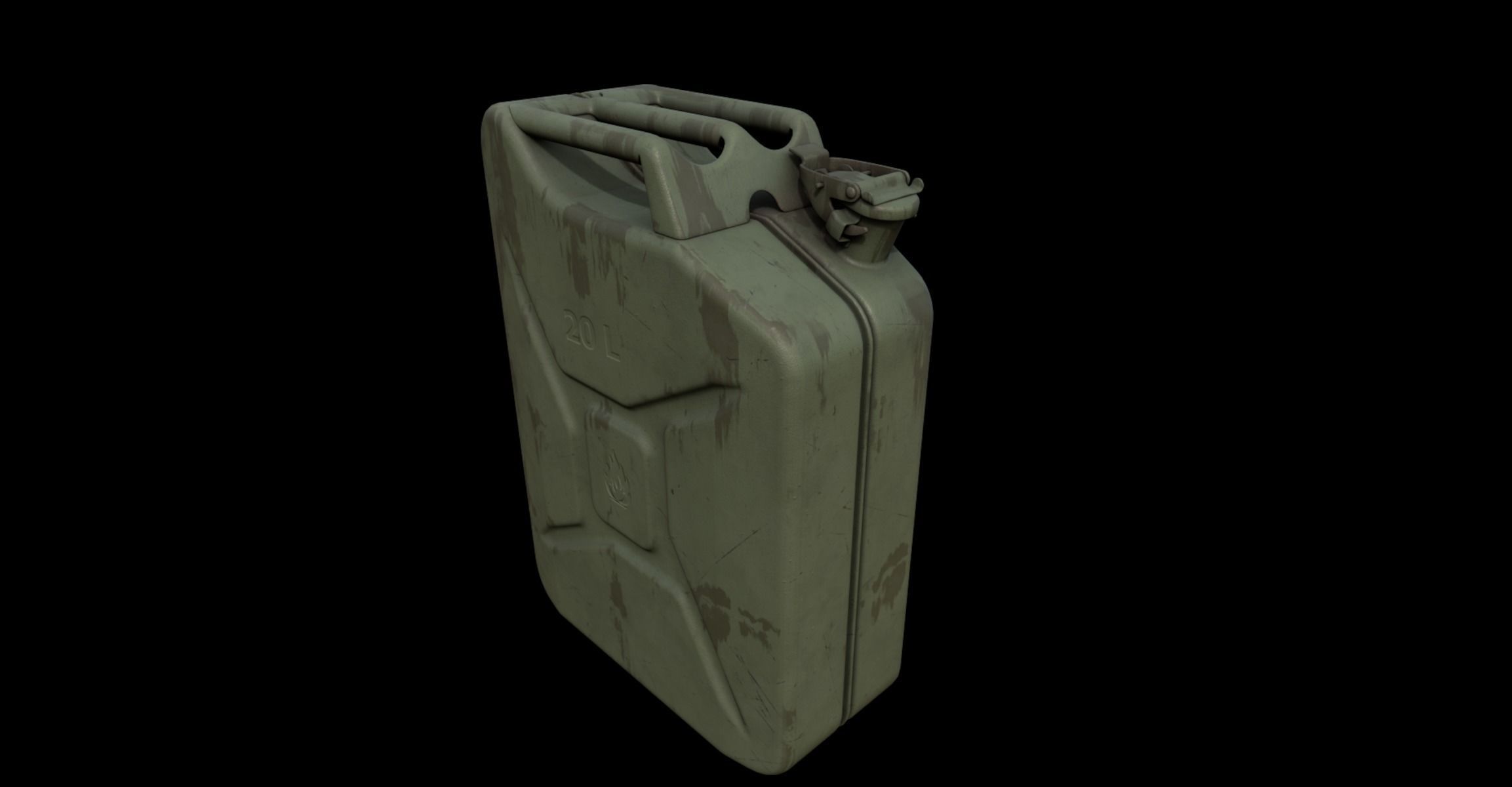Jerry Can 3D model_1
