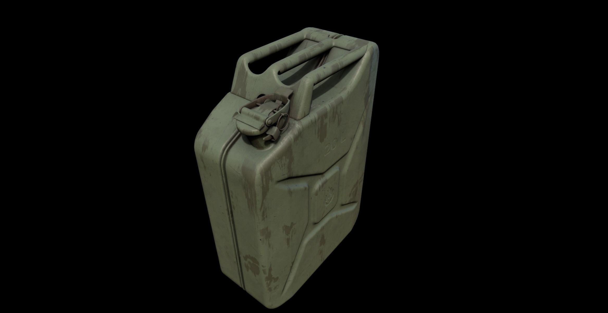 Jerry Can 3D model_4