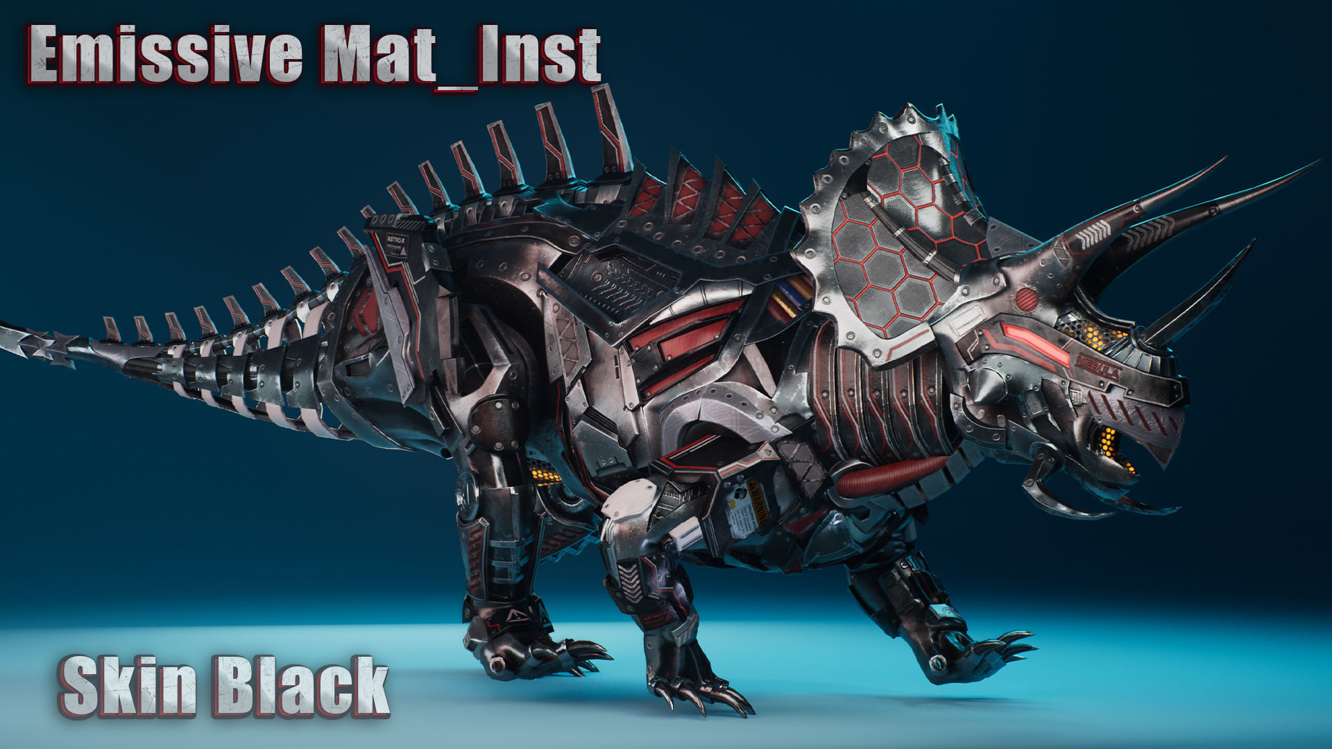 Sci-Fi Dinosaurs Pack 3D Model Collection_30