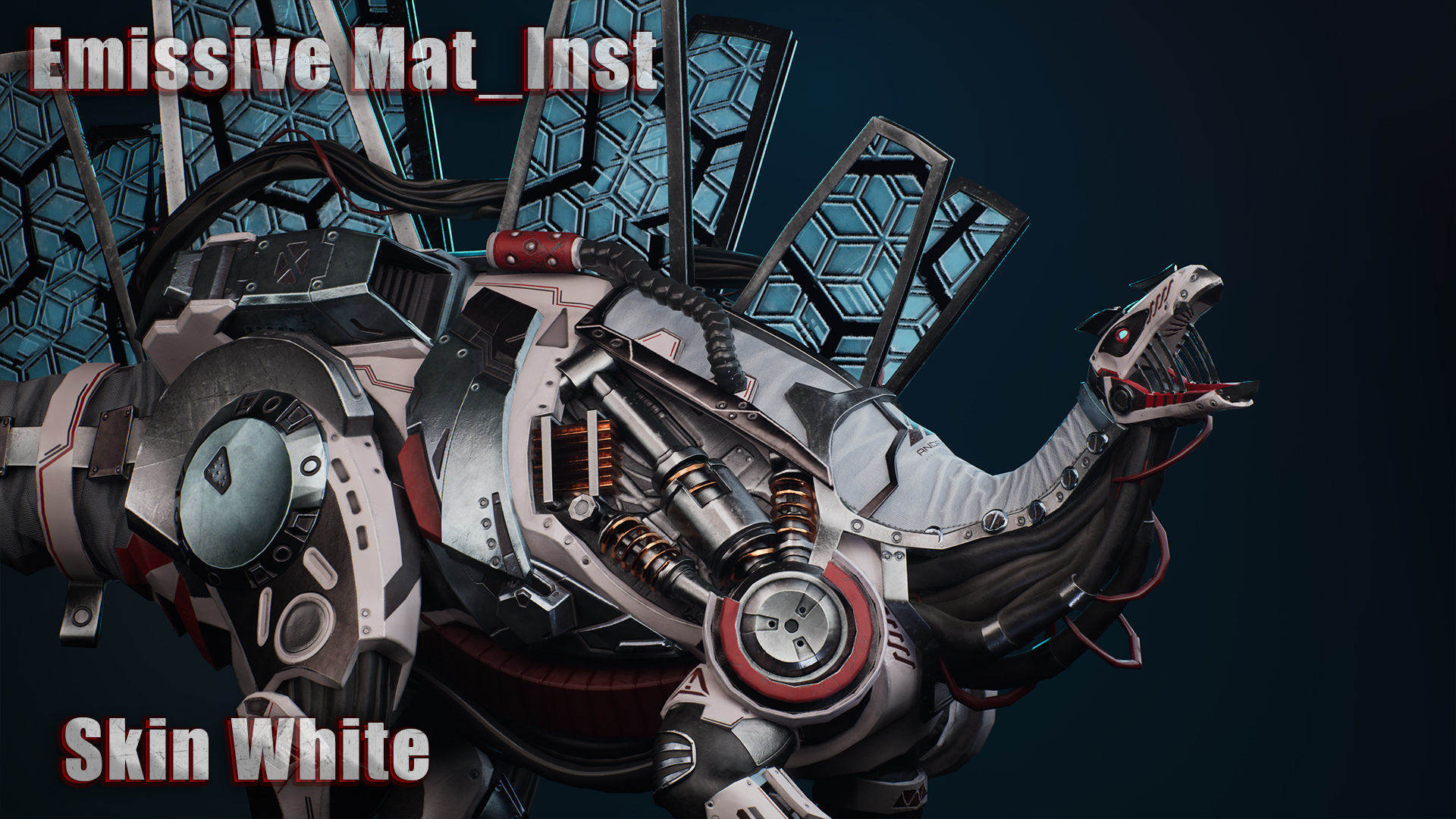 Sci-Fi Dinosaurs Pack 3D Model Collection_29