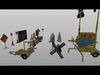 Road Work Construction Equipments 3D model_1