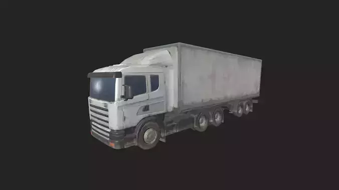 Truck 3D Model 002