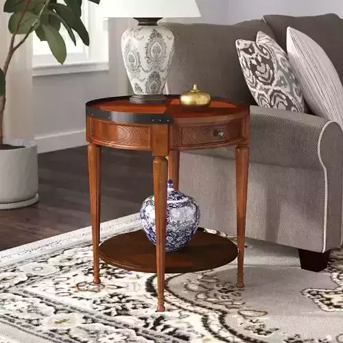 Aleix Tray Top End Table - 2 Colour