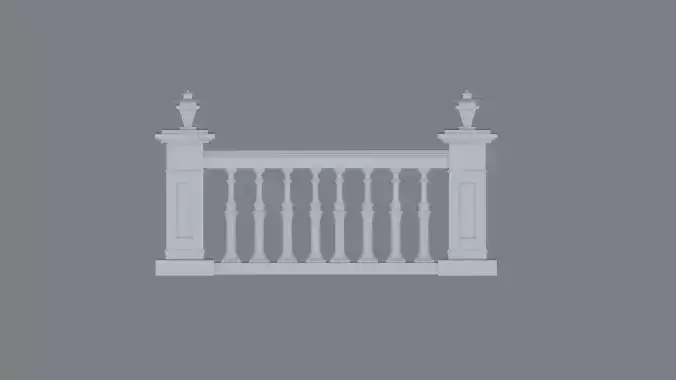 Concrete Baluster 3D print model