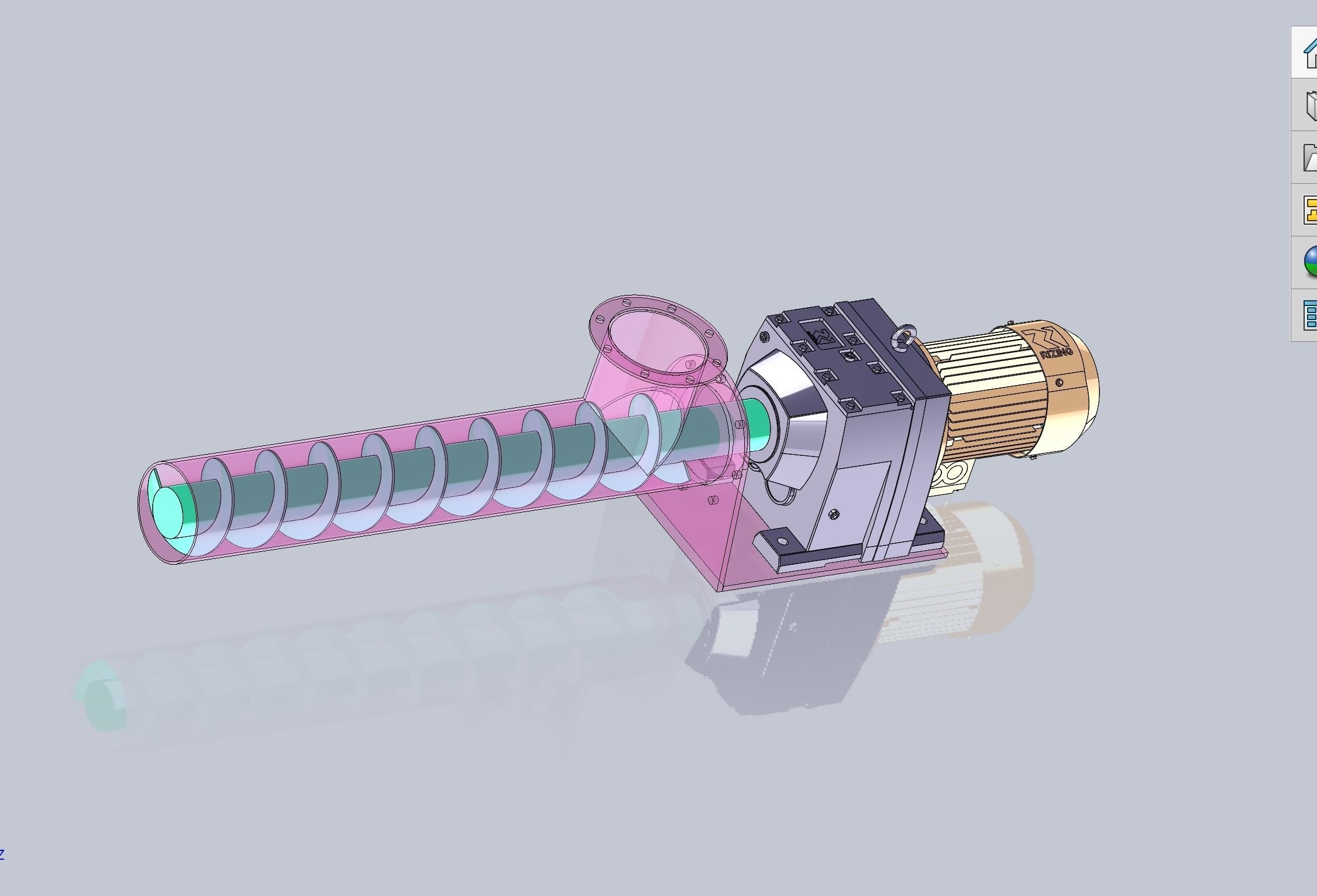 Solid particle feeder 3D model_8