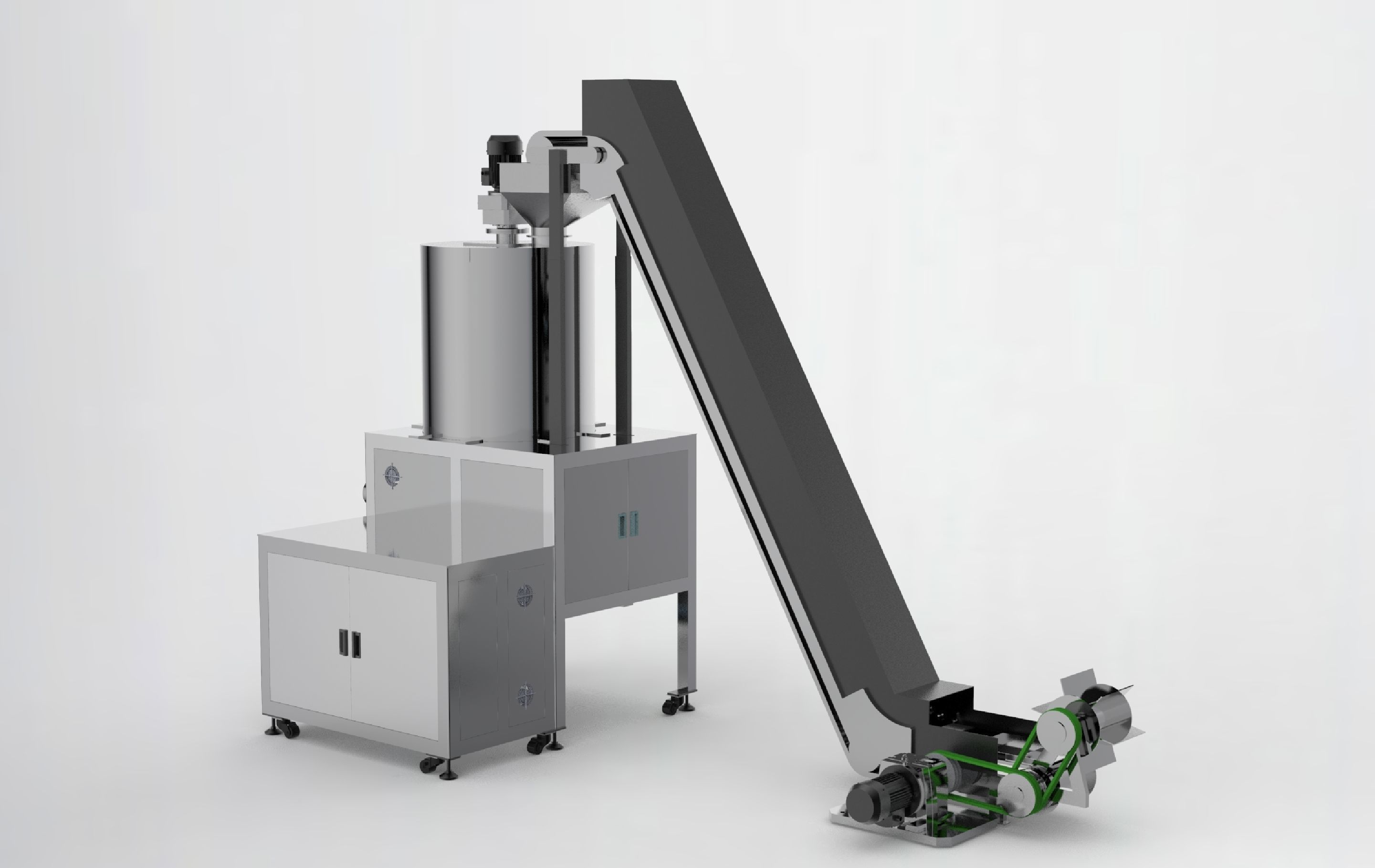 Solid particle feeder 3D model_1