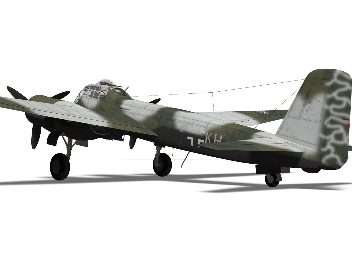 Junkers Ju 188 A-2 3D model_7
