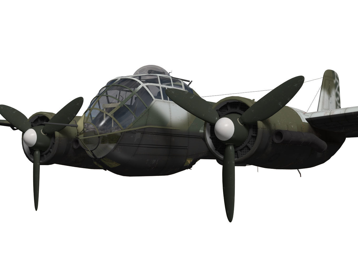 Junkers Ju 188 A-2 3D model_4