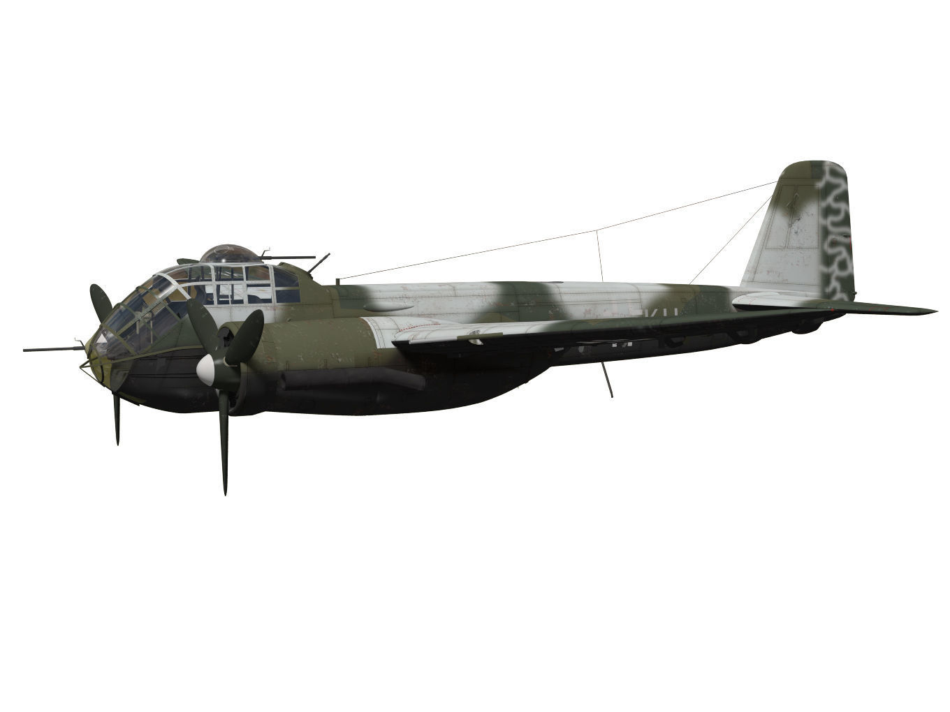 Junkers Ju 188 A-2 3D model_2