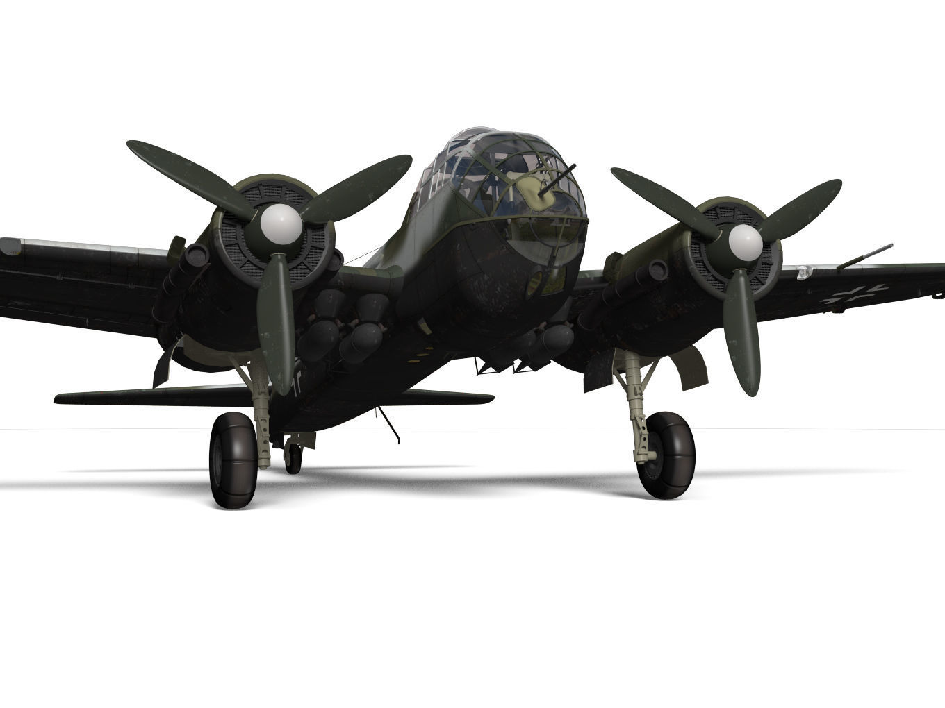 Junkers Ju 188 A-2 3D model_8