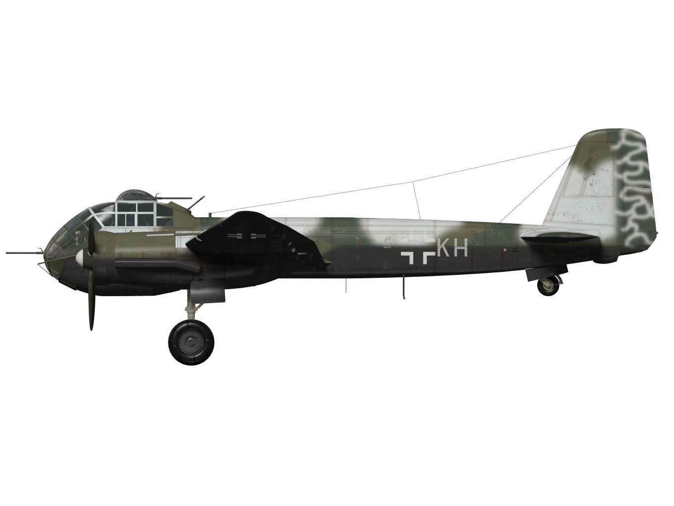 Junkers Ju 188 A-2 3D model_10