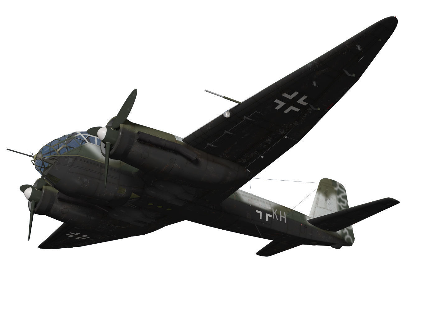 Junkers Ju 188 A-2 3D model_3
