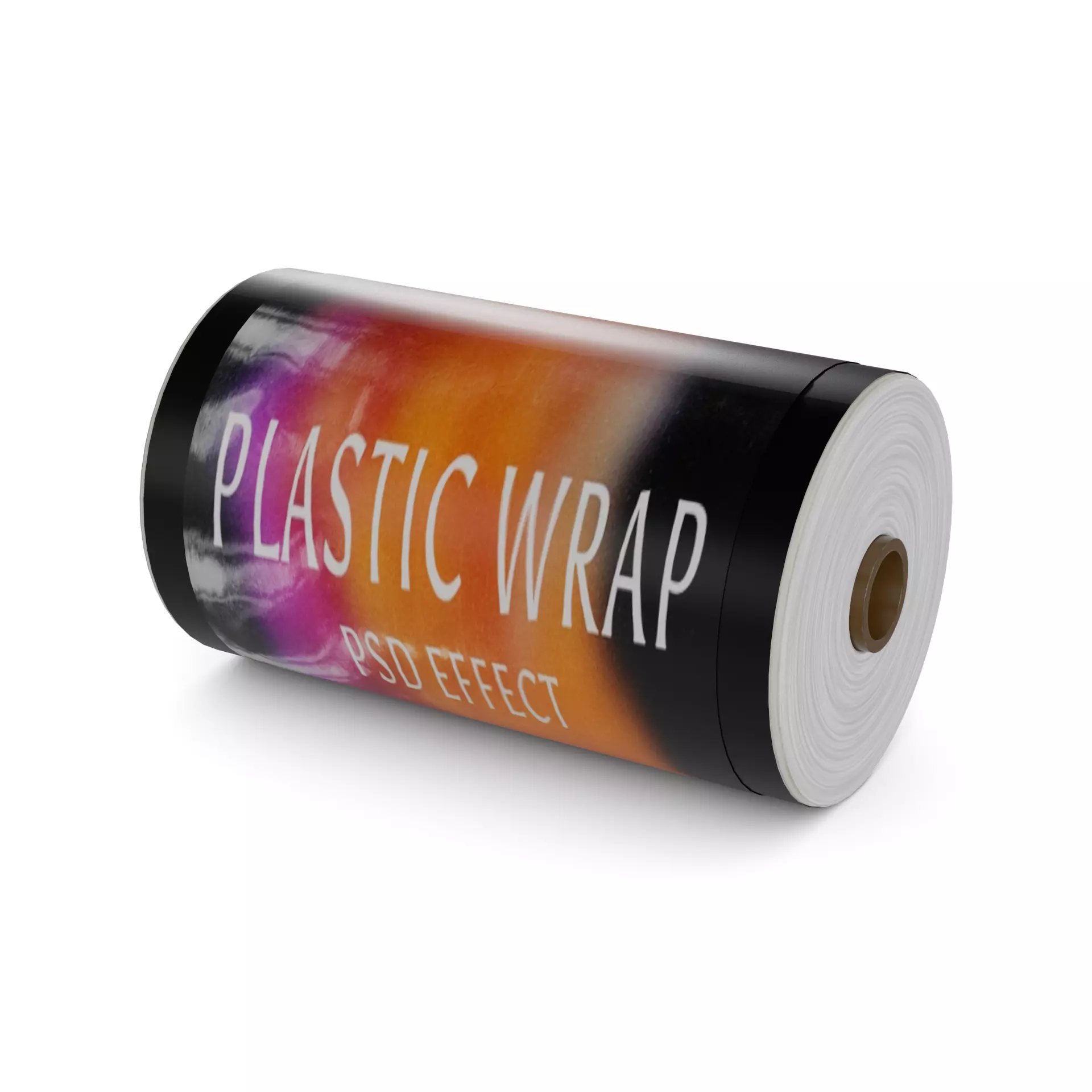 Food storage bags foil and plastic wraps Saran Premium Plasti... Low-poly 3D model_0