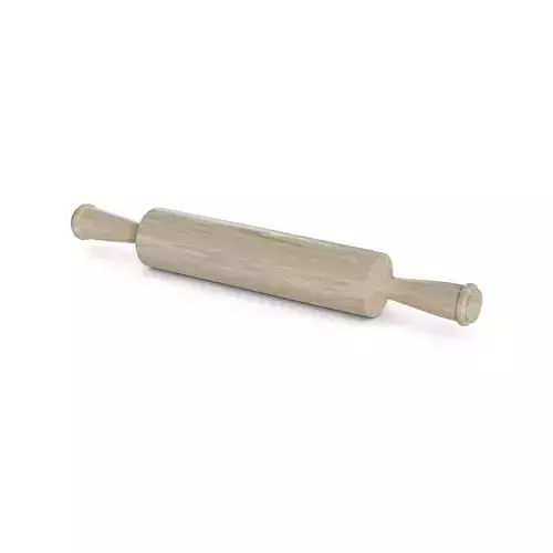Kitchen utensils Rolling Pin Low-poly 3D model