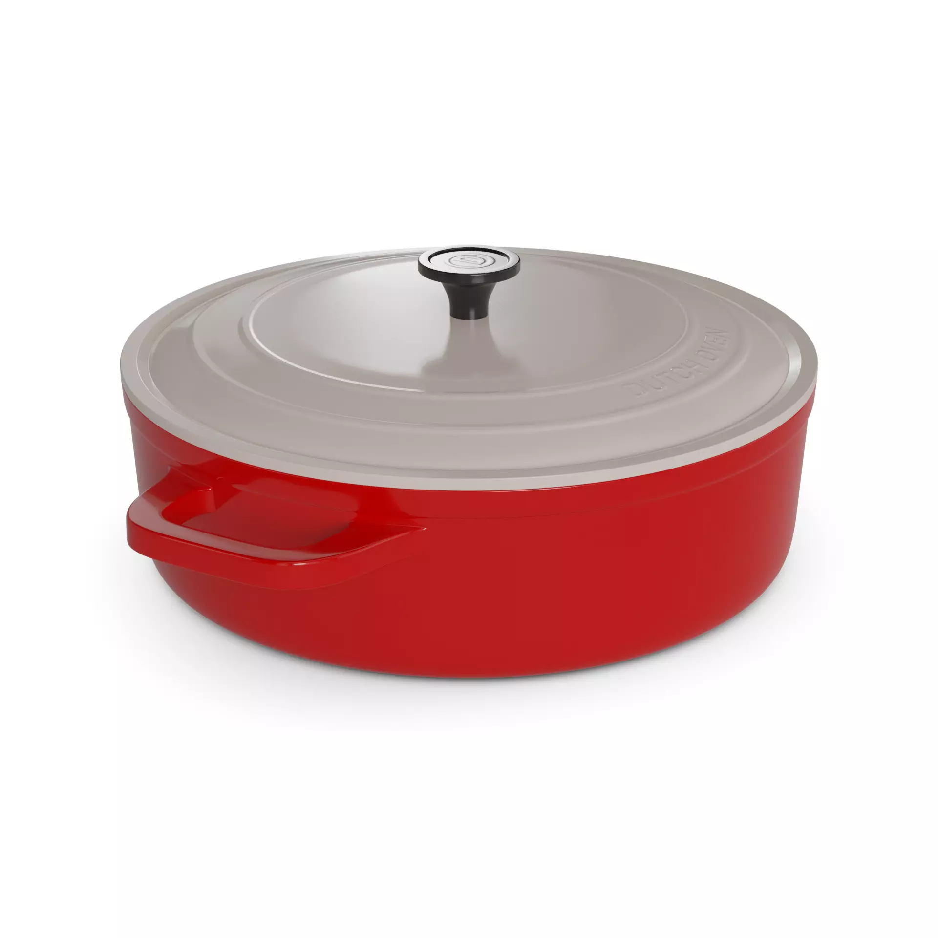 Pots and frying pans Ceramic Coated Dutch Oven Free 3D model