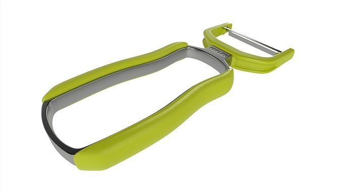 Kitchen utensils Peeler 3D model