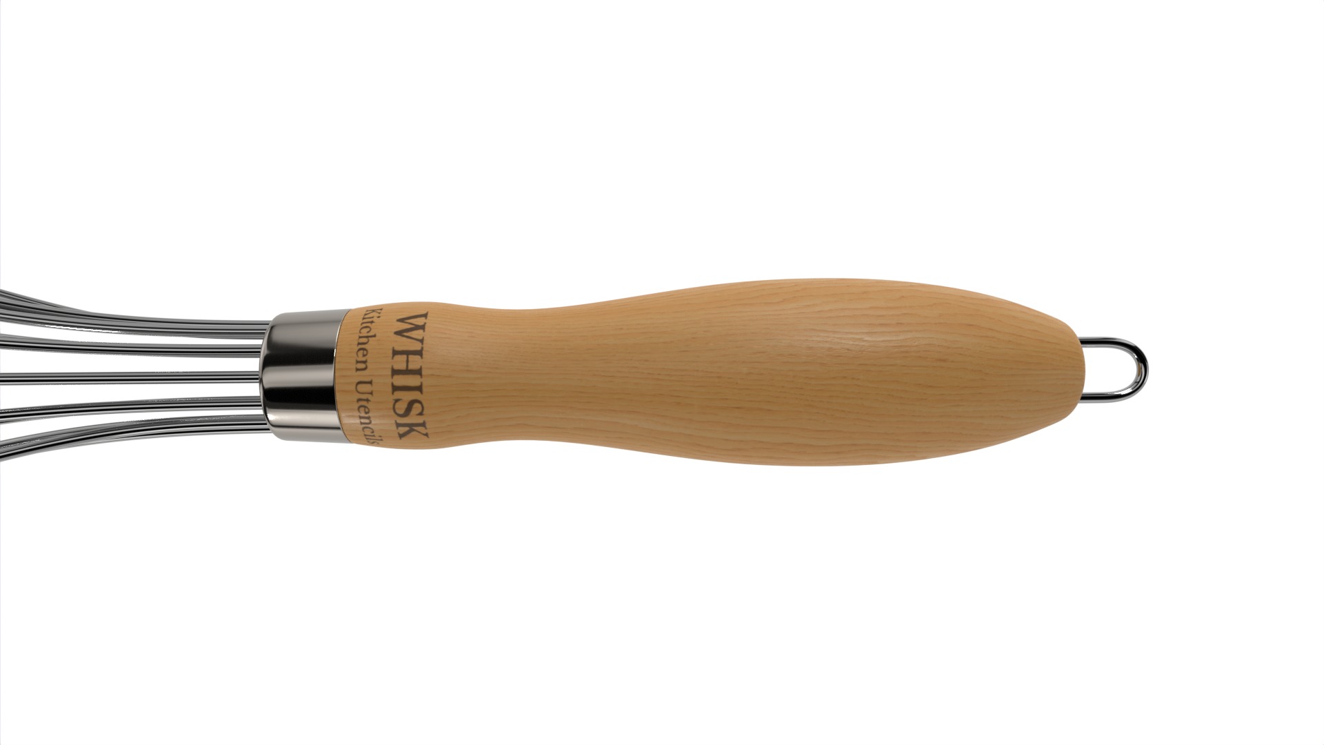 Kitchen utensils Whisk Low-poly 3D model_4