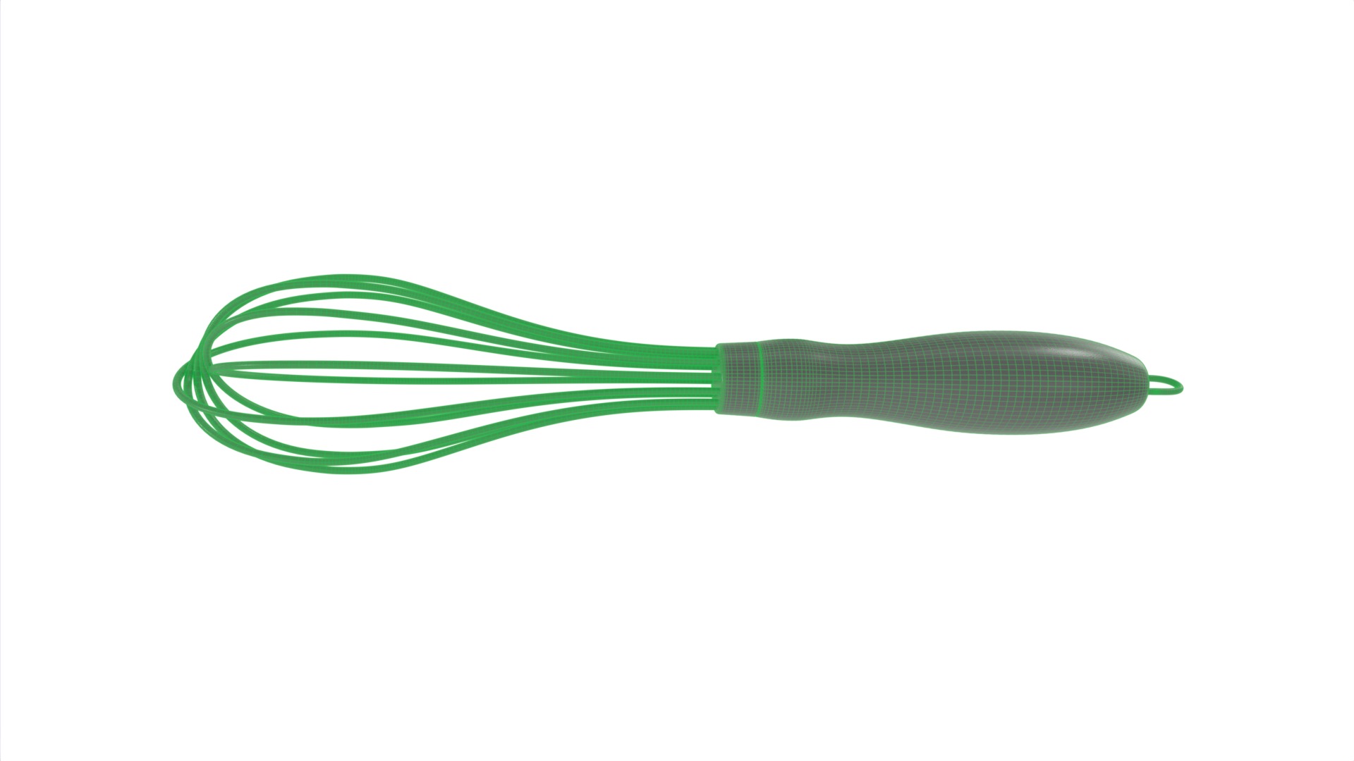 Kitchen utensils Whisk Low-poly 3D model_8