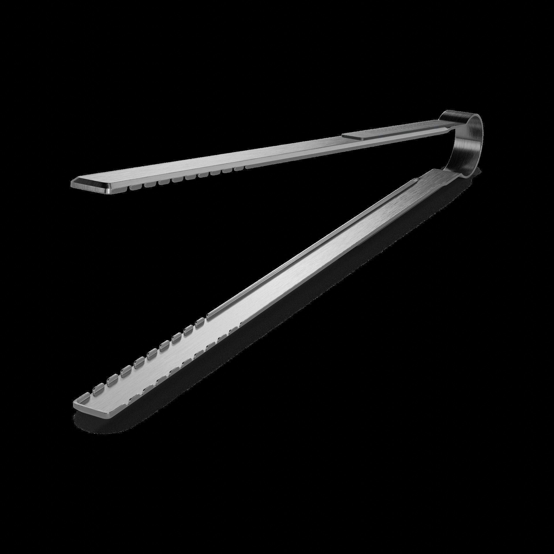 Kitchen utensils Tongs Low-poly 3D model_1