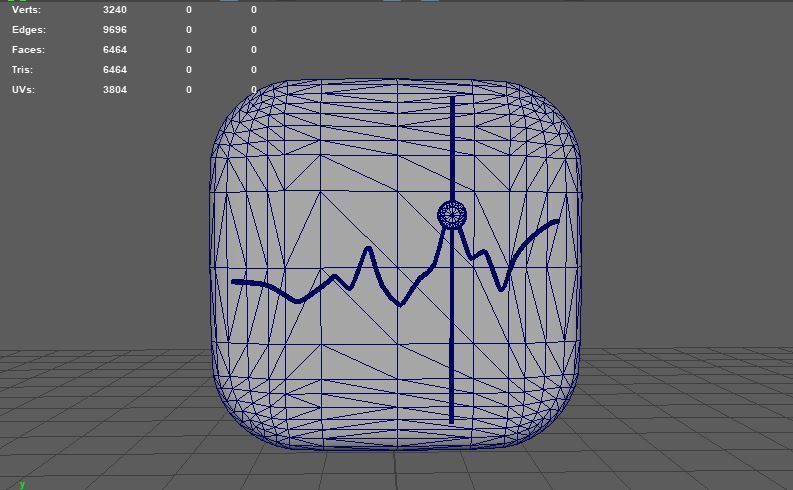 Apple Stocks 3D Logo 3D model_9