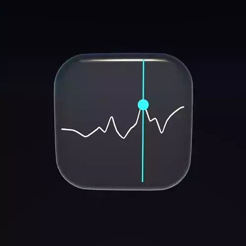 Apple Stocks 3D Logo 3D model