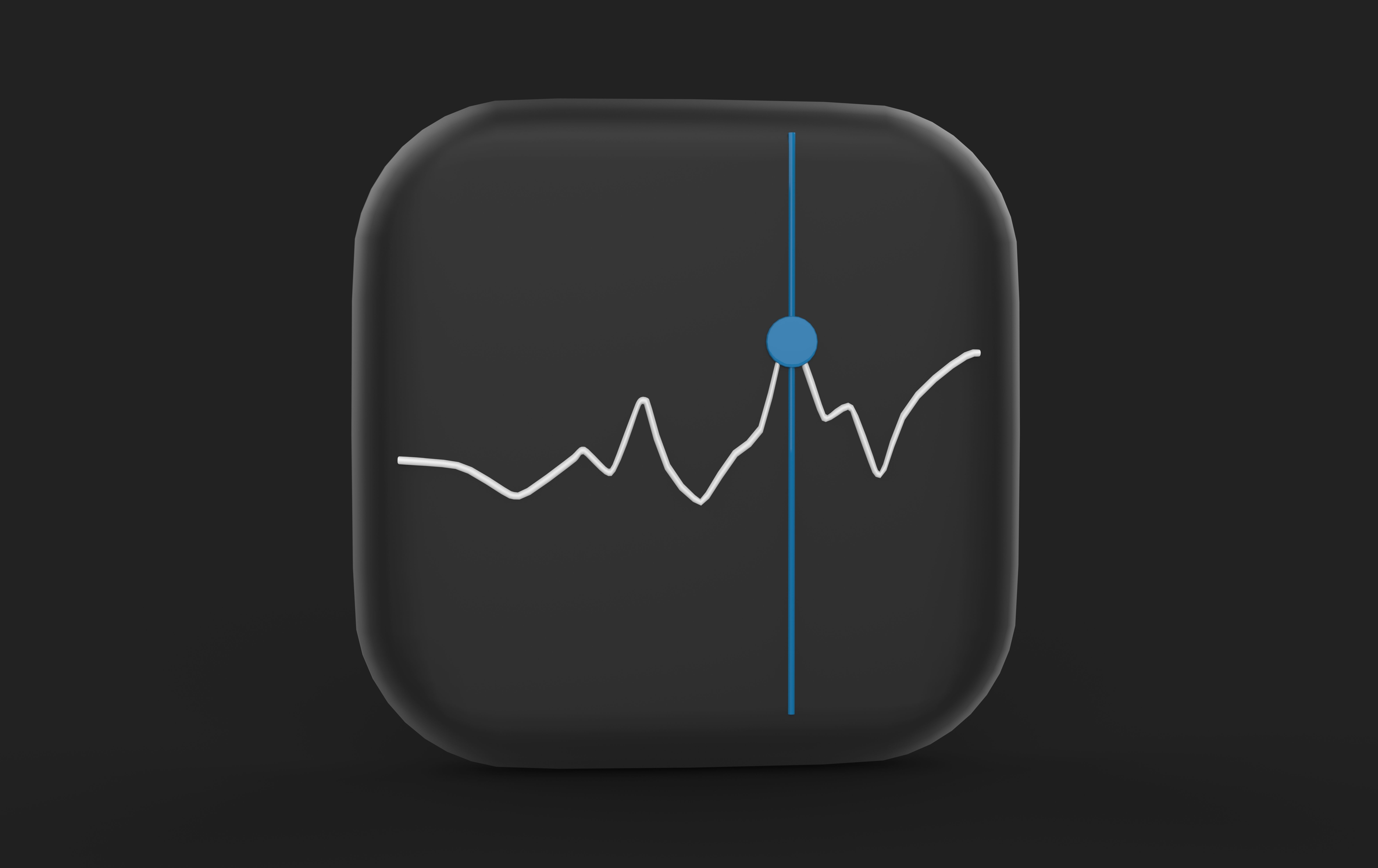 Apple Stocks 3D Logo 3D model_4