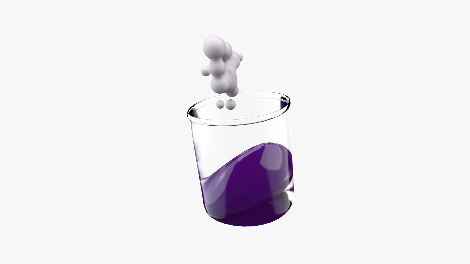 Beaker 3D model_5