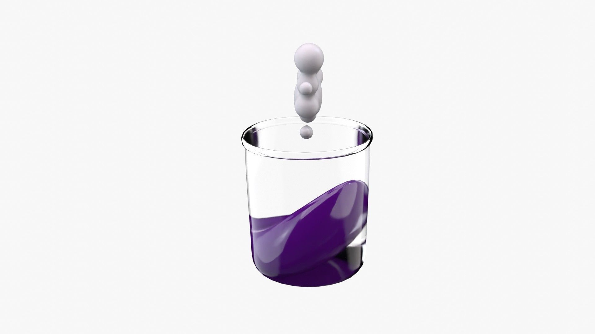 Beaker 3D model_4