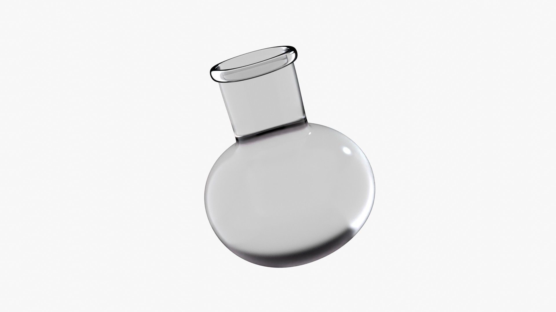 Round Bottomed Flask 3D model_3