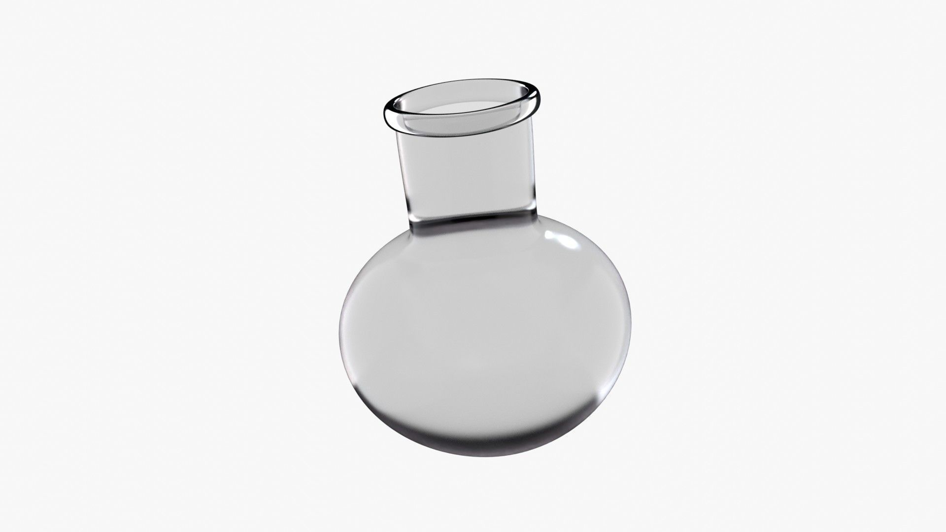 Round Bottomed Flask 3D model_2