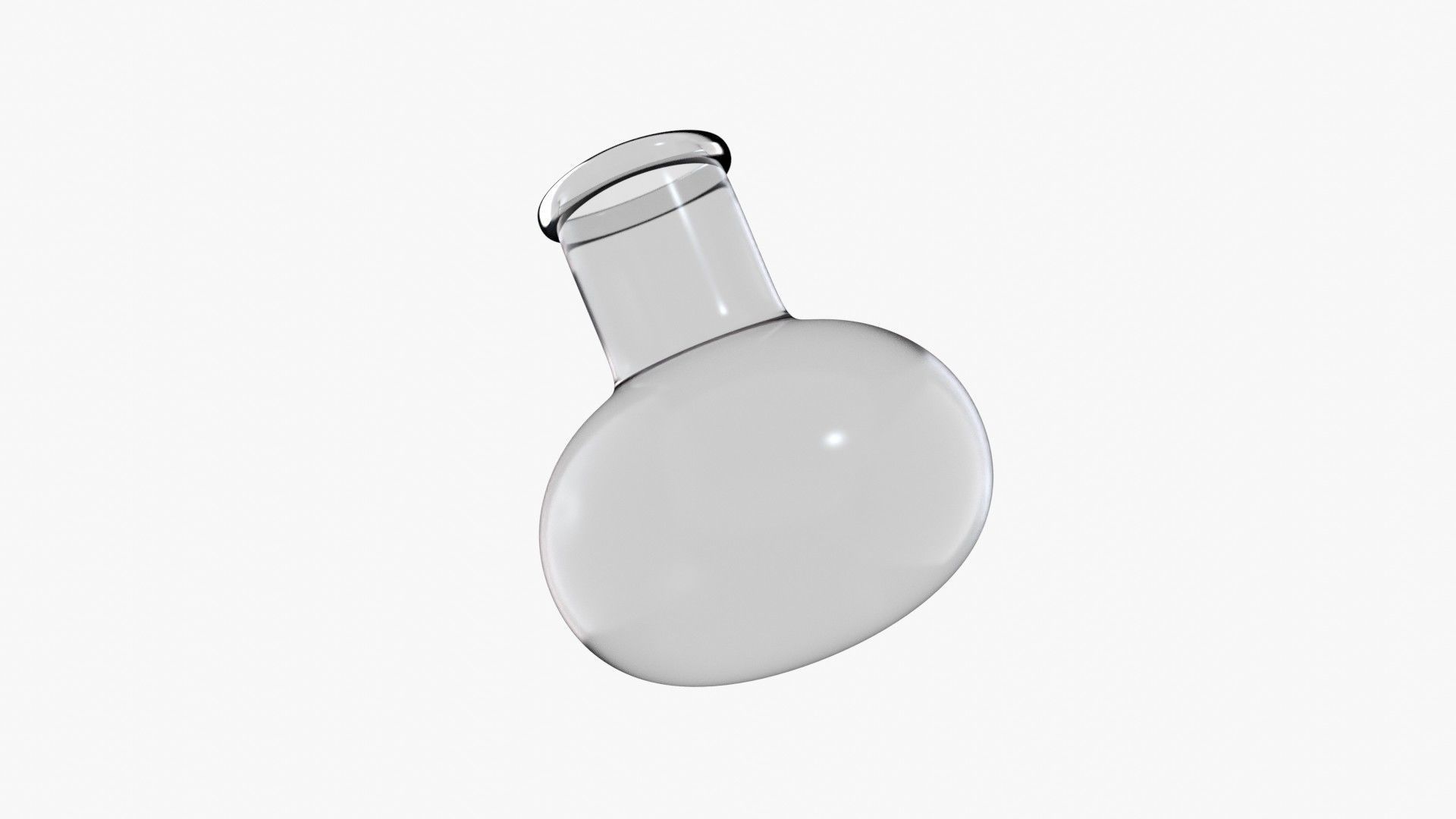 Round Bottomed Flask 3D model_7