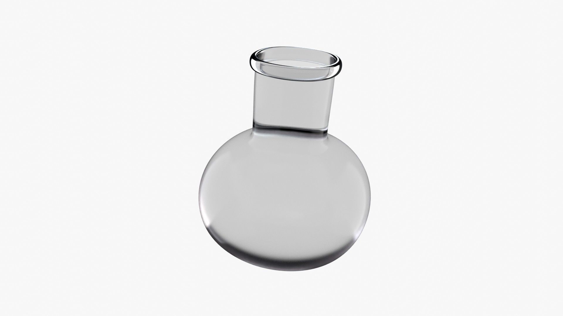 Round Bottomed Flask 3D model_1