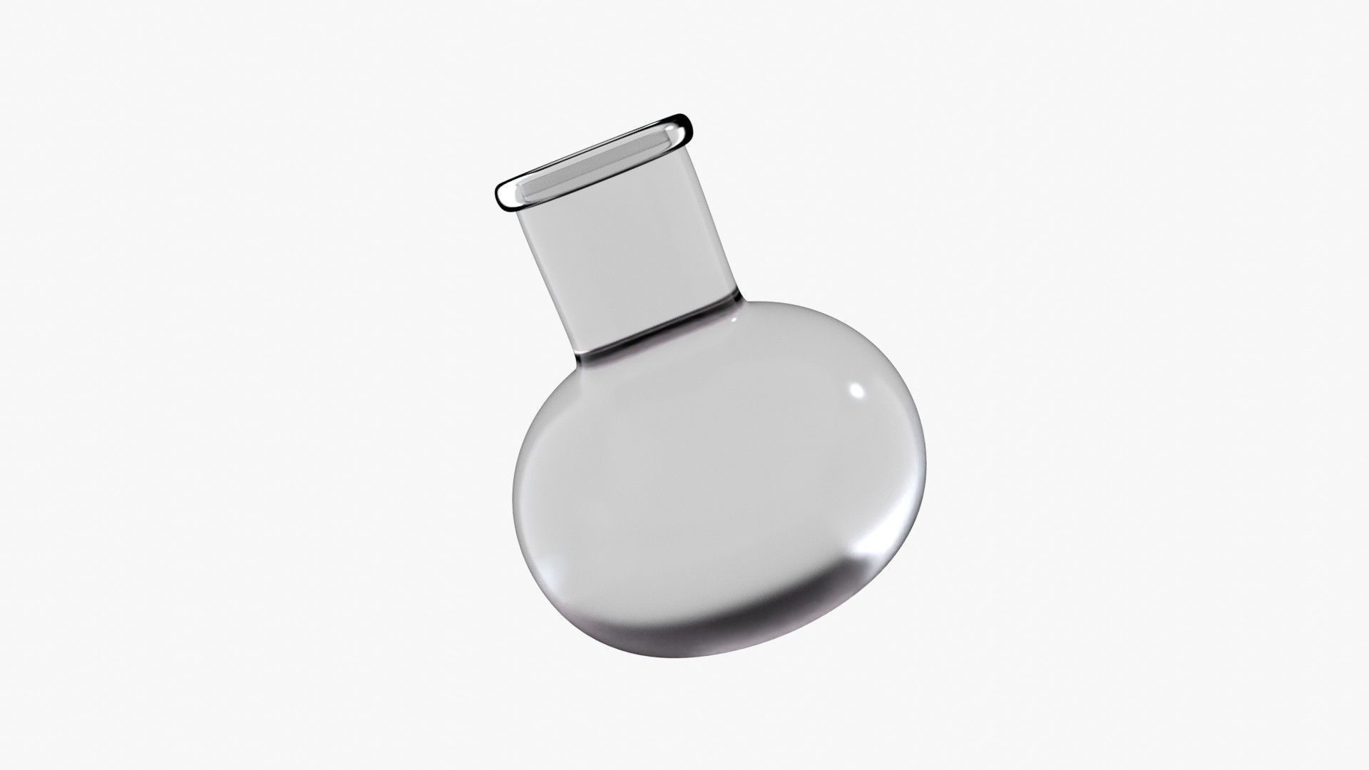 Round Bottomed Flask 3D model_4