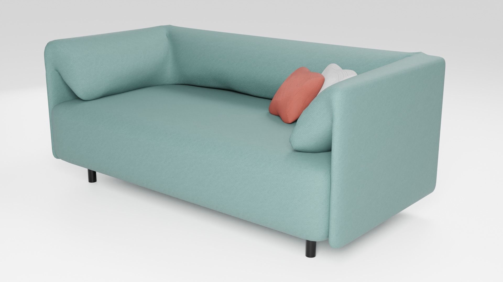 Luxurious European design sofa 3D model_4