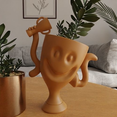 DECORATIVE VASE - POT - PLANTER - CANDY DISH - CUP - URN  3D print model