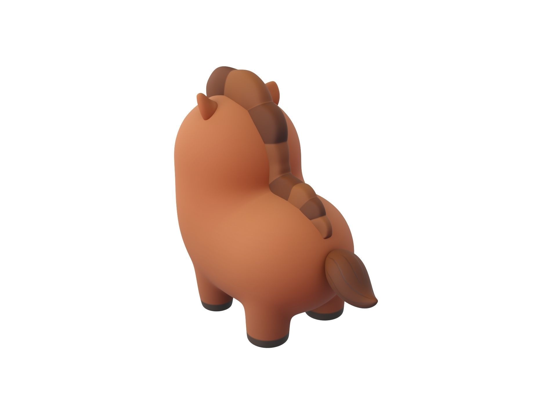 Horse Character 3D model_6
