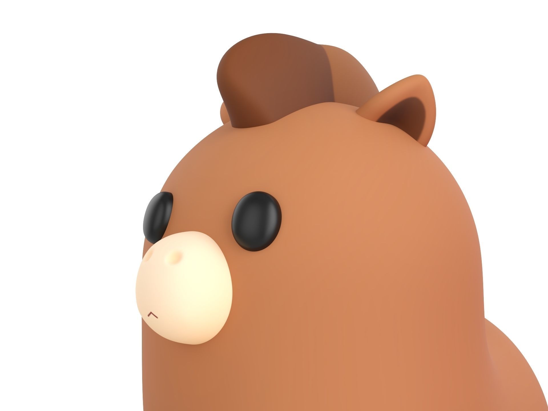 Horse Character 3D model_9