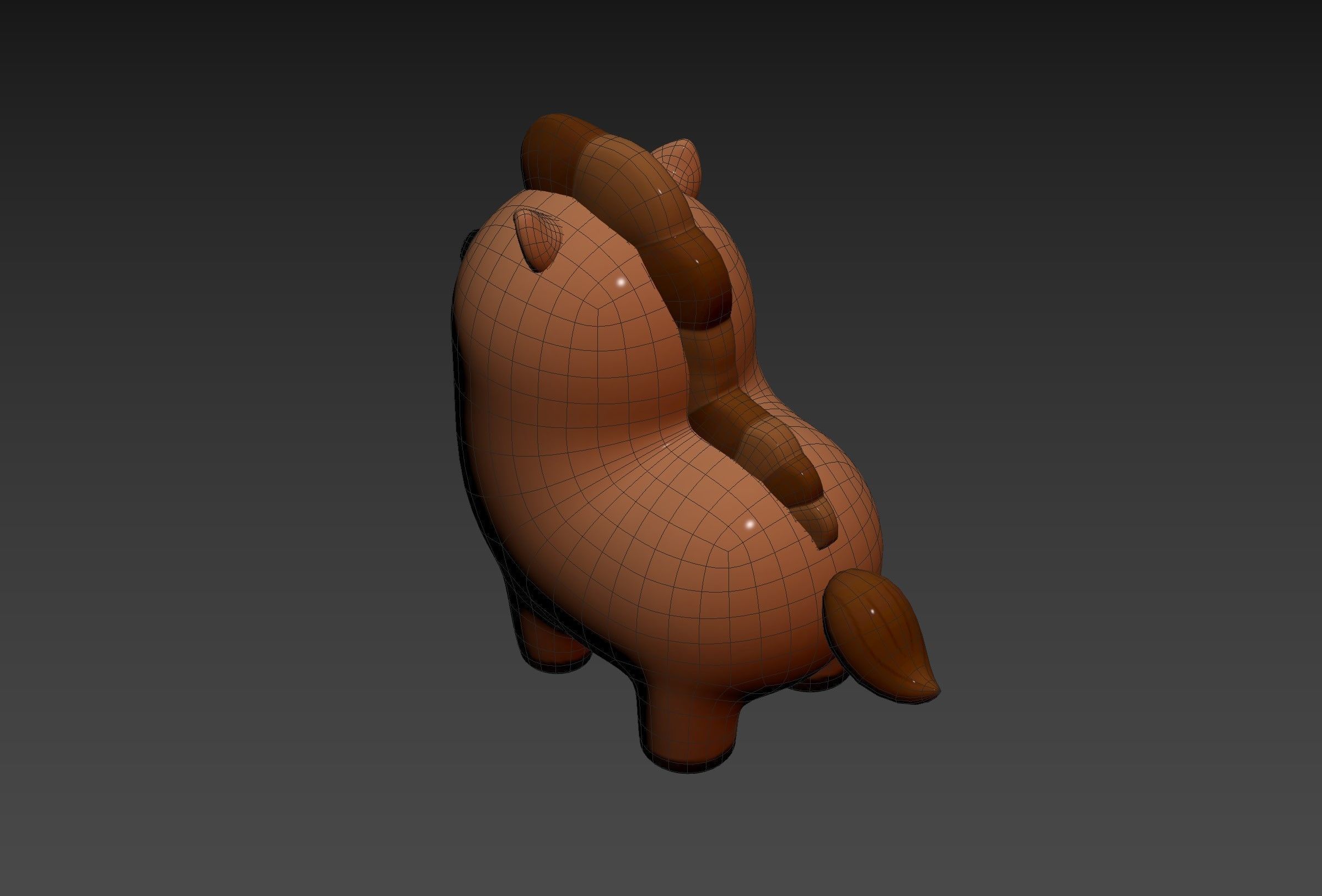 Horse Character 3D model_20