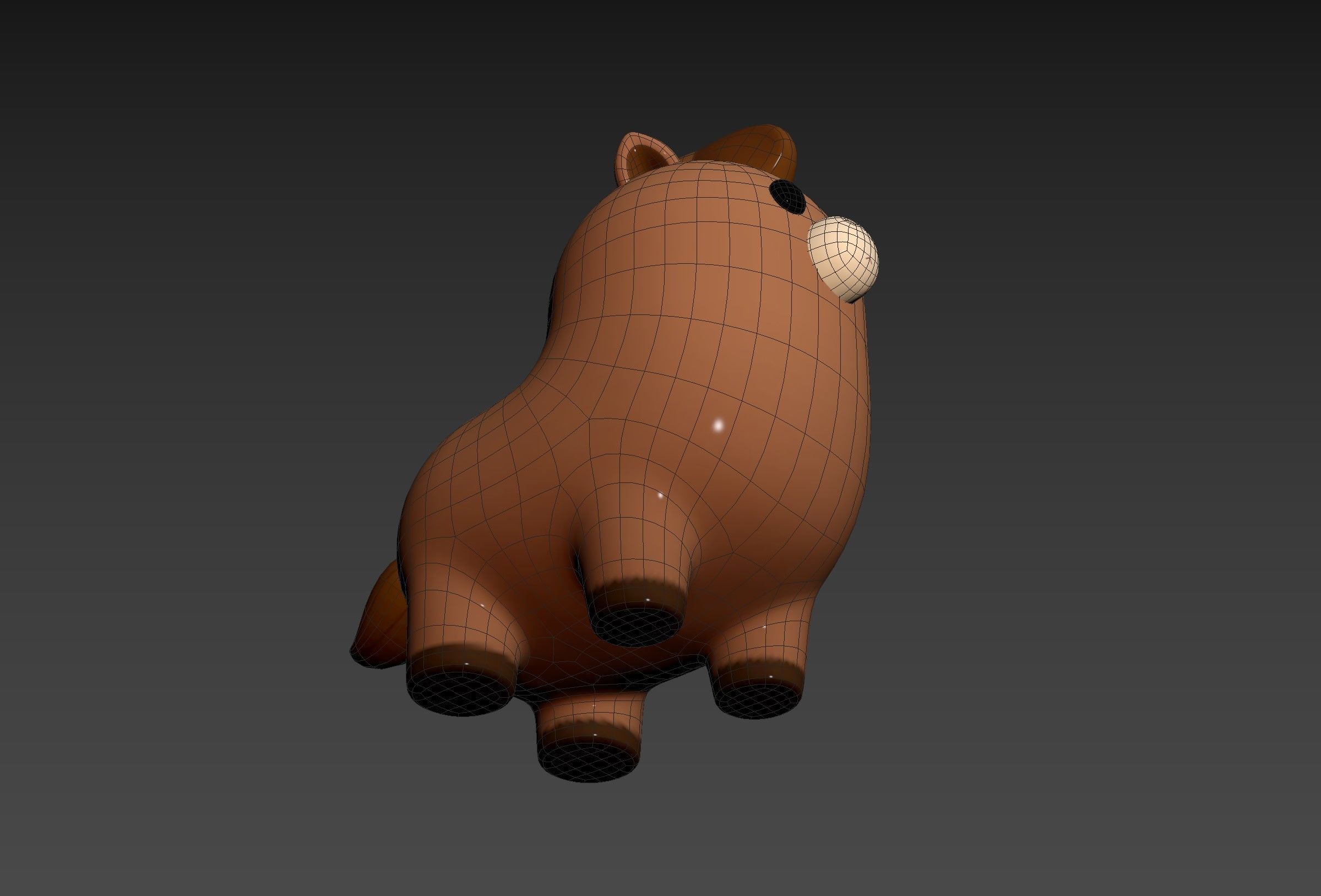 Horse Character 3D model_15