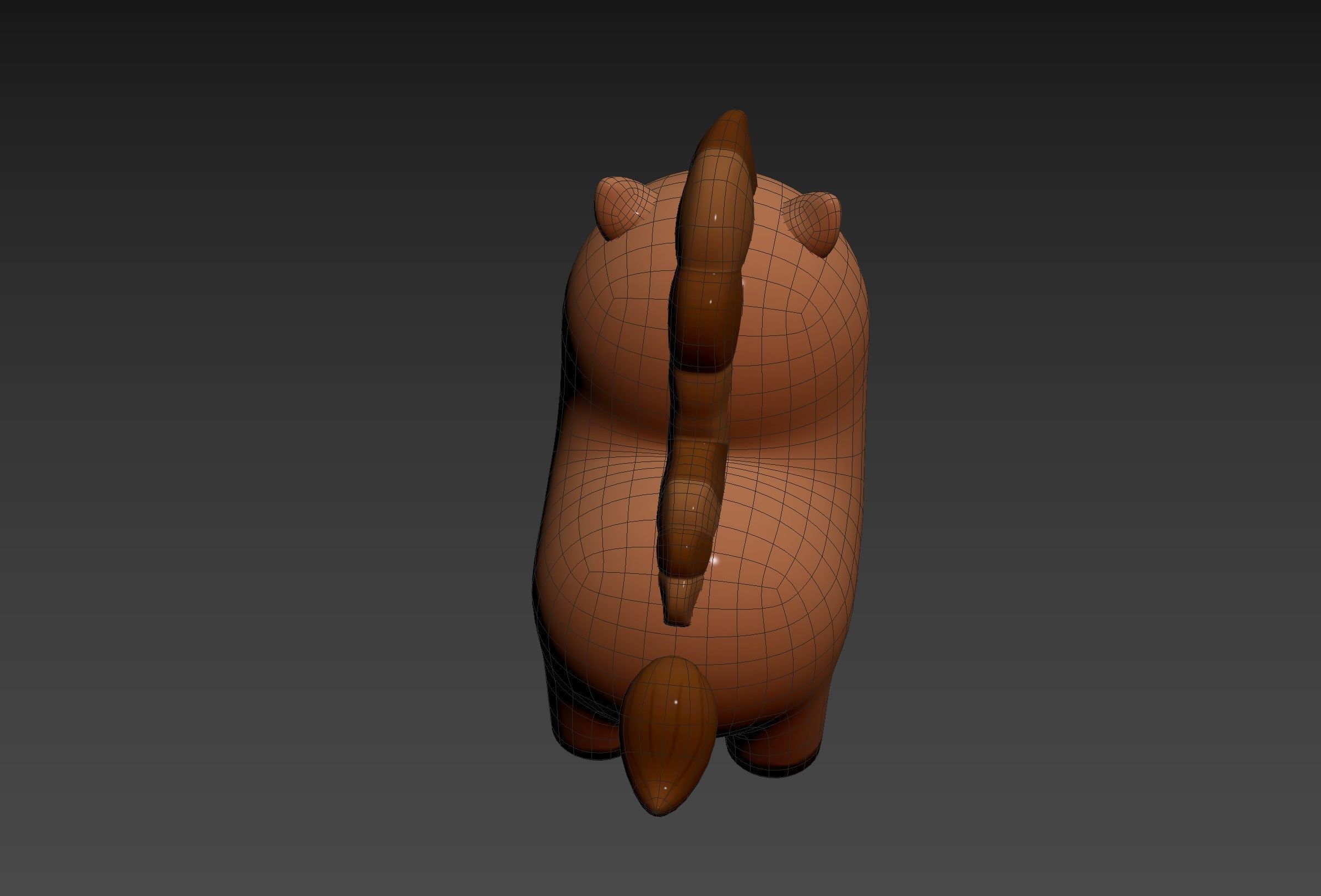 Horse Character 3D model_19