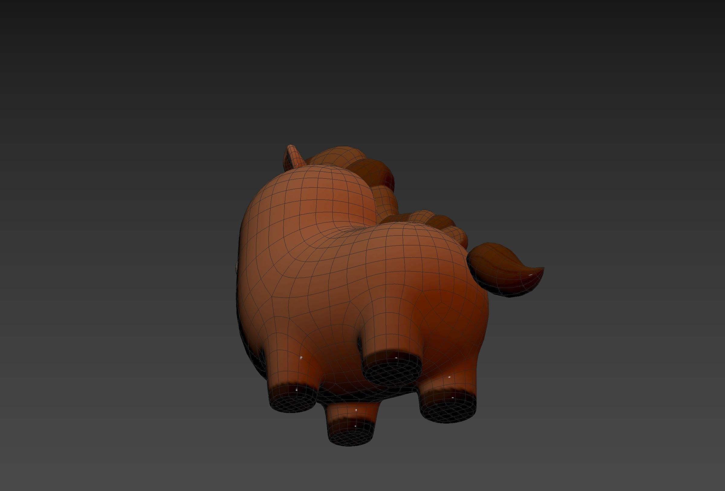Horse Character 3D model_21