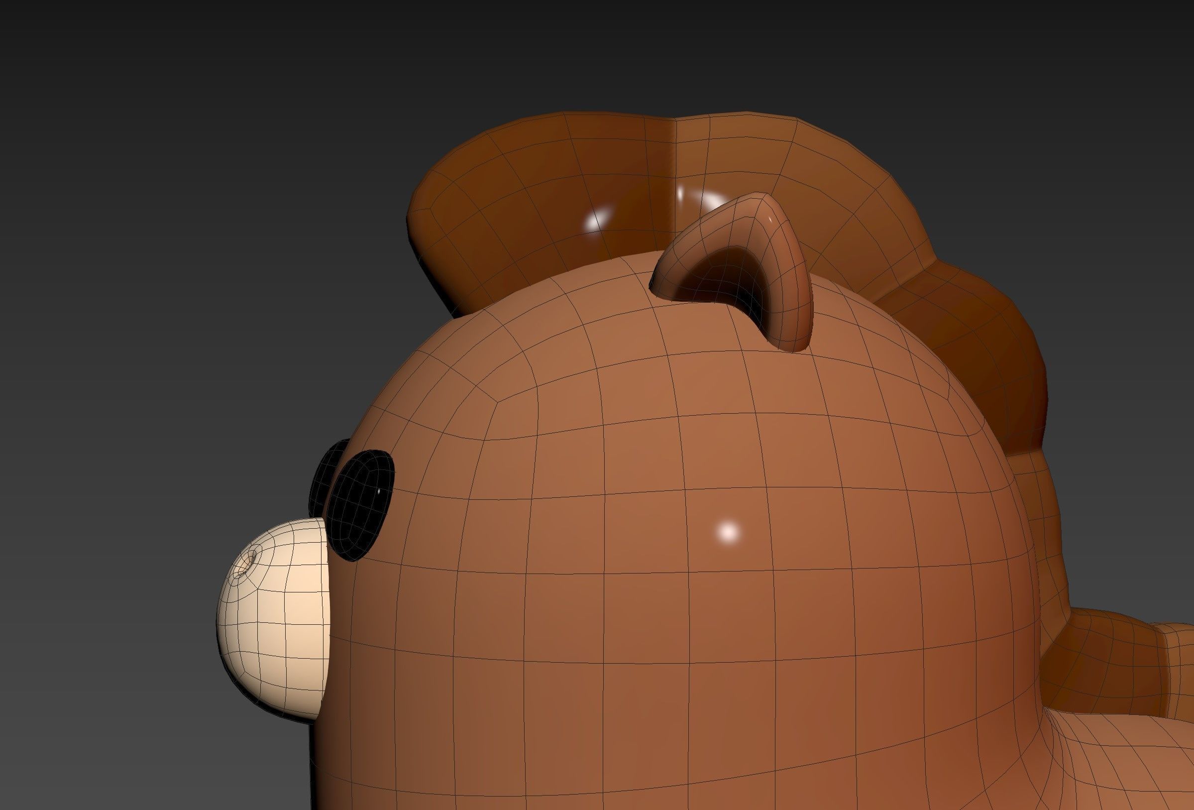 Horse Character 3D model_25