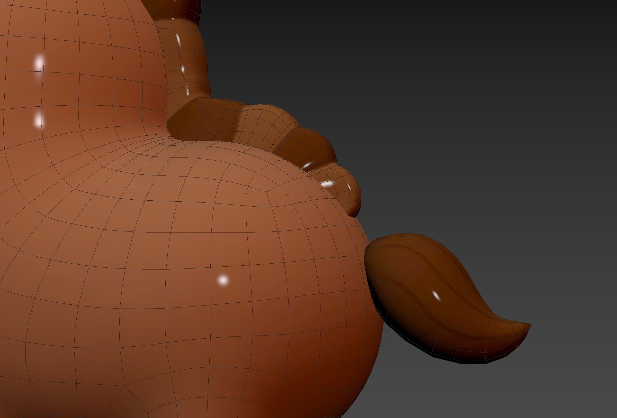 Horse Character 3D model_24