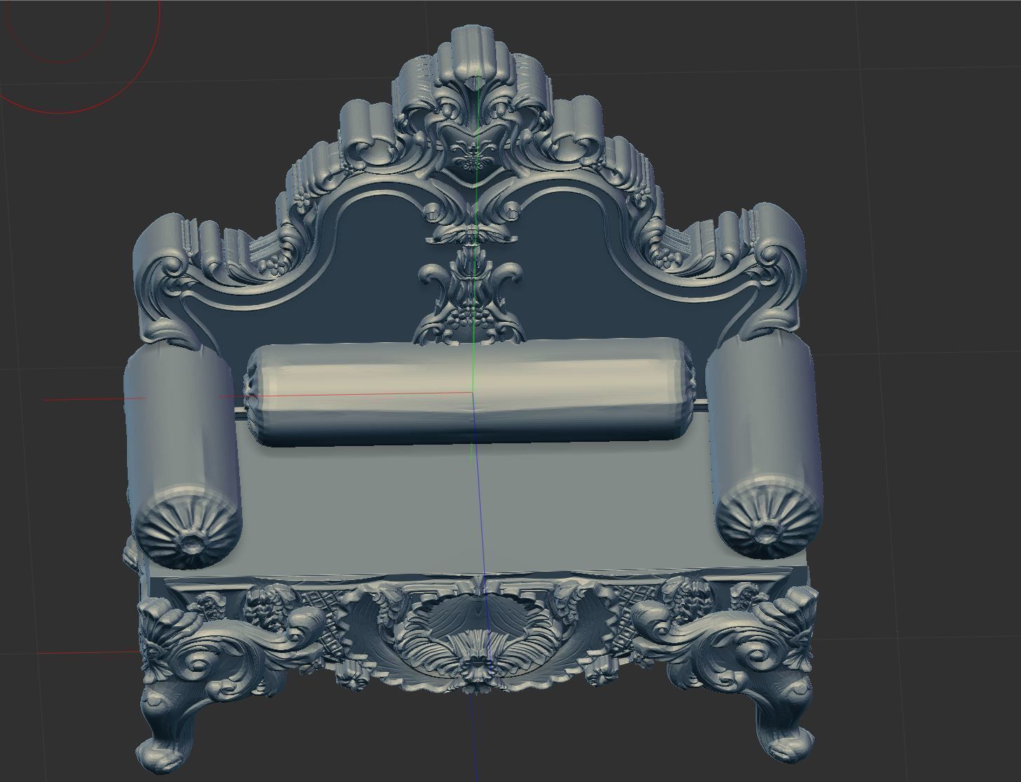 sofa  3D print model_7