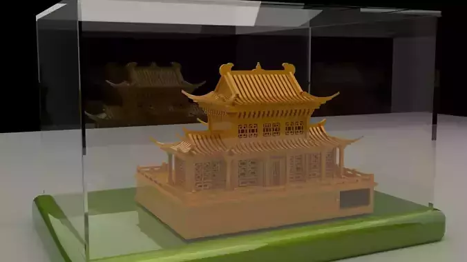  Chinese golden house 
