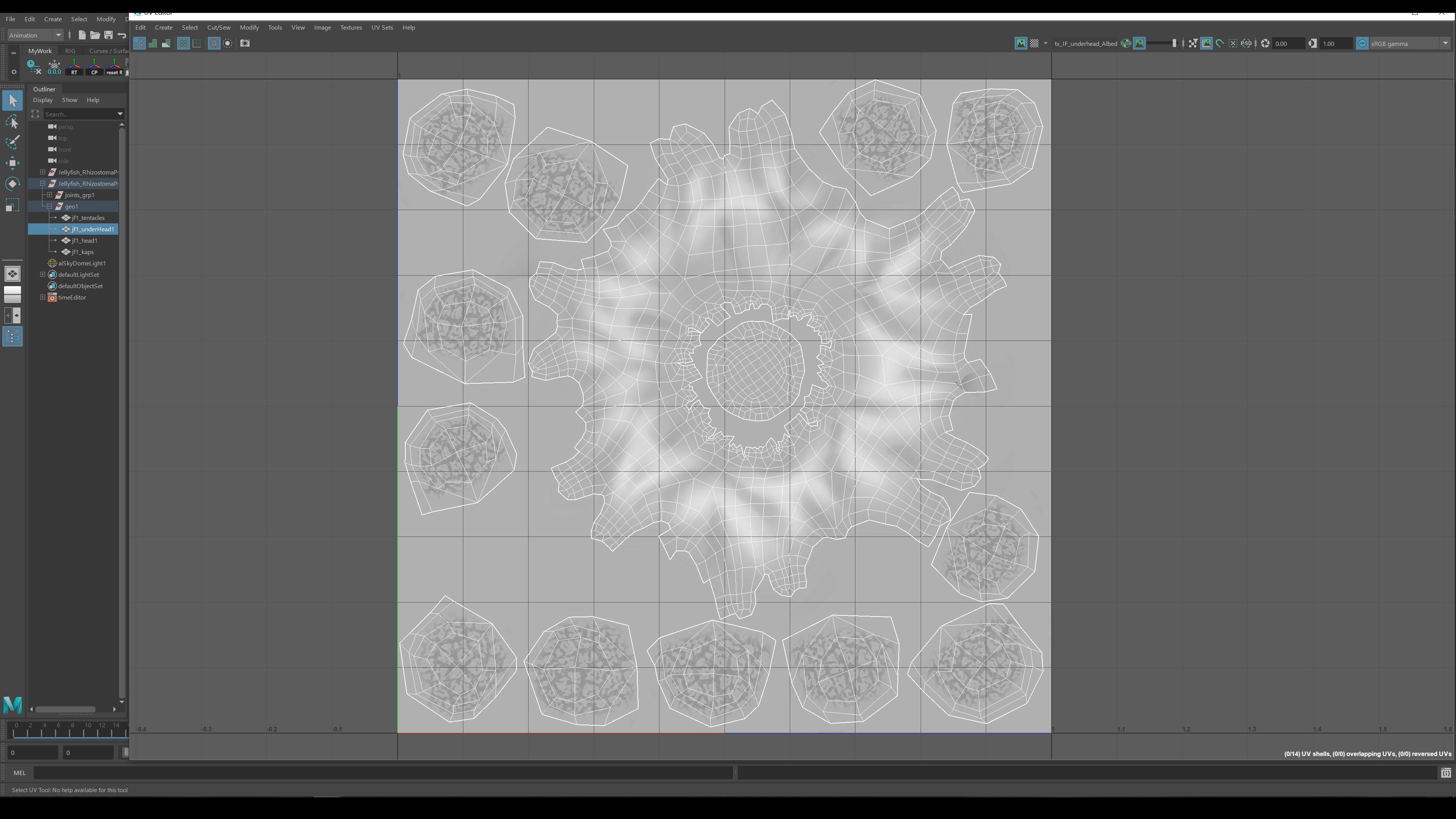 Jellyfish Pack 5 Low-poly 3D model_24